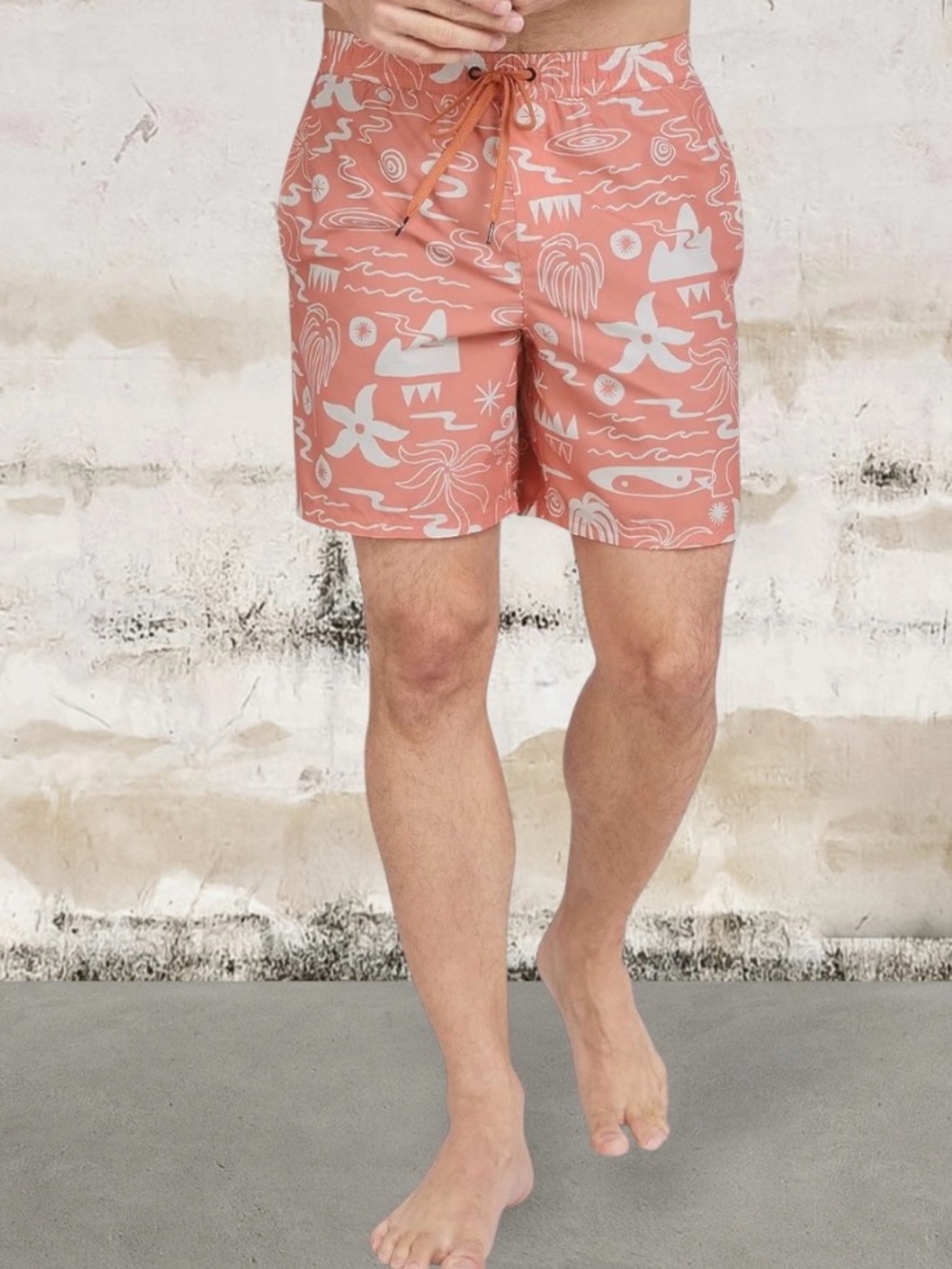 NWOT Quicksilver Men’s Beachside 6.5” Swim Trunks
